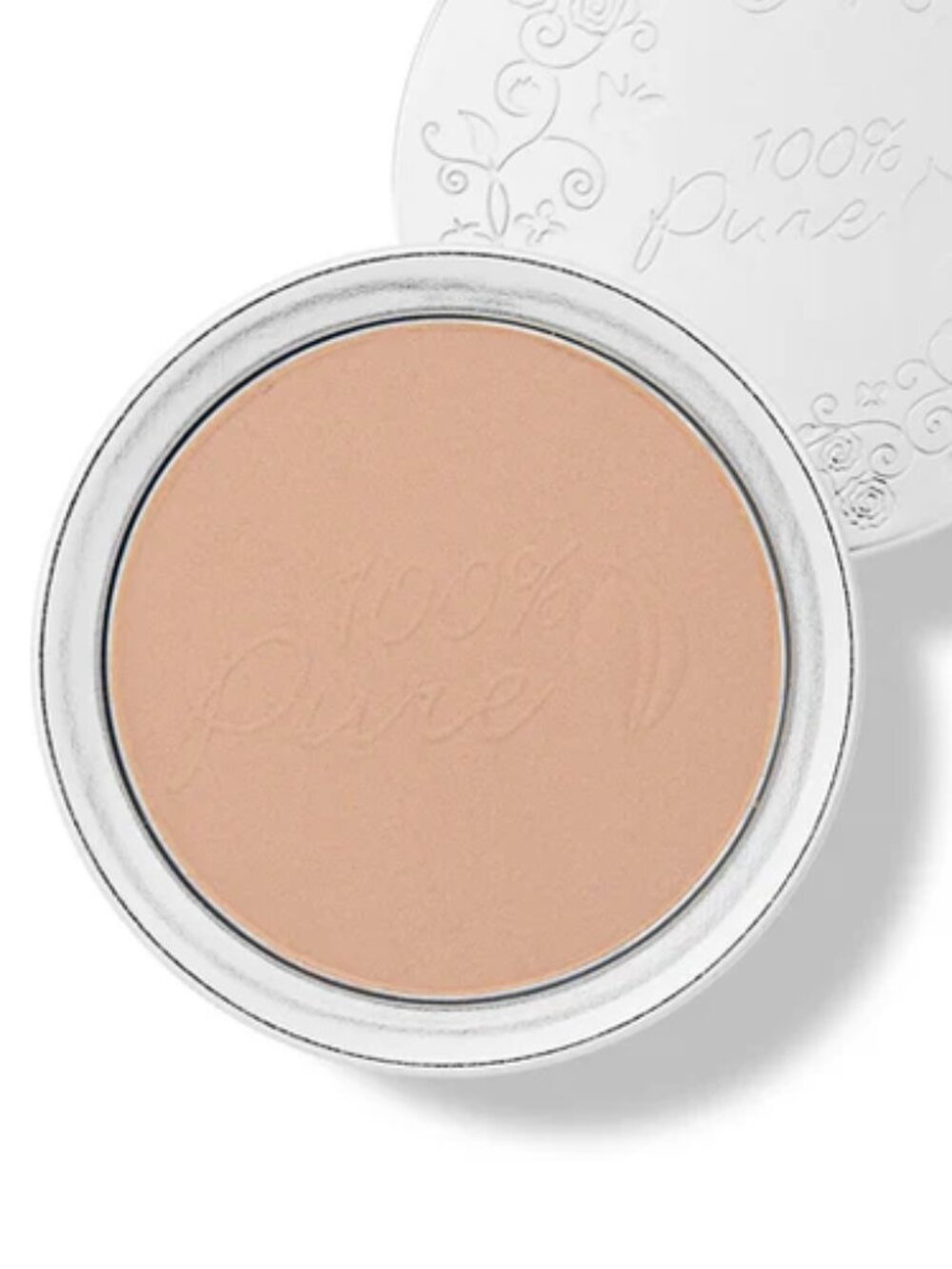 100% Pure Fruit Pigmented Powder Foundation Peach Bisque